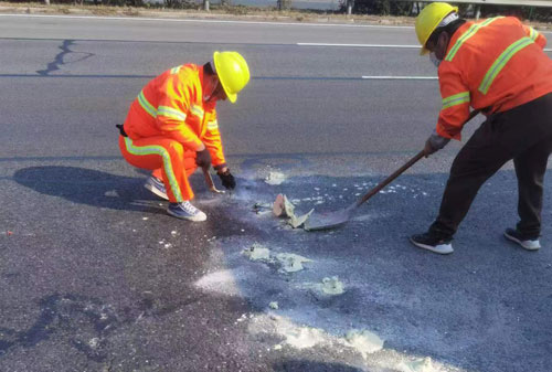 顺城公路下沉注浆加固